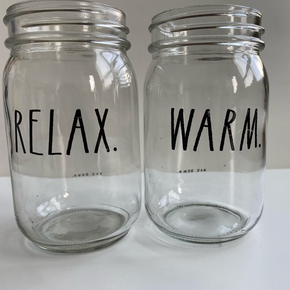 RAE DUNN MASON JARS